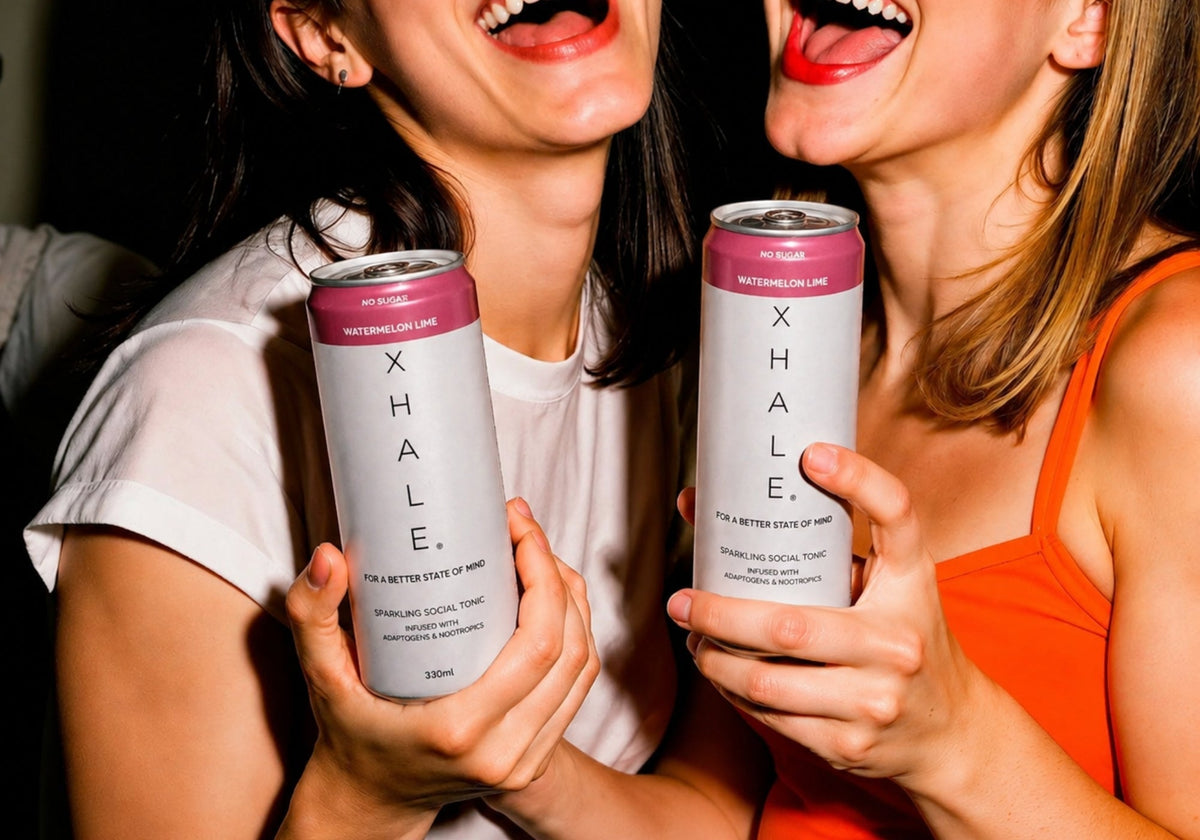 XHALE social tonics for alcohol-free social occasions