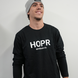 HOPR Black T-Shirt long sleeves